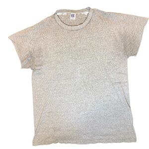 Vintage Russell Athletic Men's Short Sleeve Tee Super Distressed Canada 90s